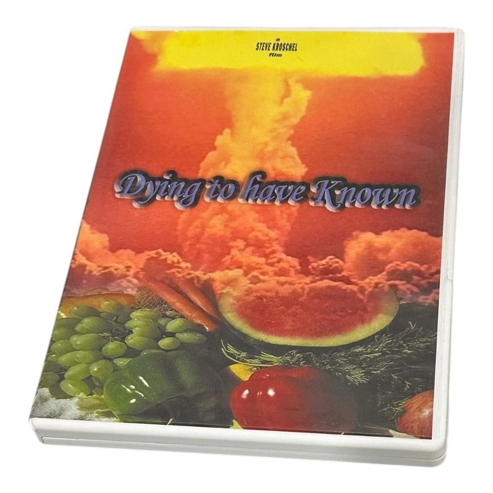 Dying To Have Known DVD 2006 Kroschel Films Documentary Cancer Cure Alt 80 Min